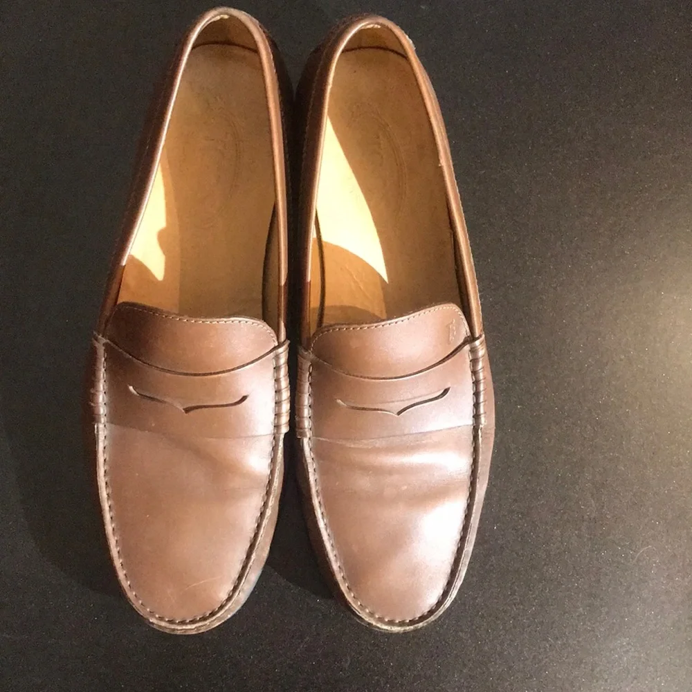 TOD’s Brown Leather Loafers